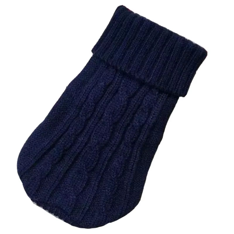 Dog Winter Clothes Knitted Pet Clothes for Small Medium Dogs Chihuahua Puppy Pet Sweater Yorkshire Pure Dog Sweater Ropa Perro