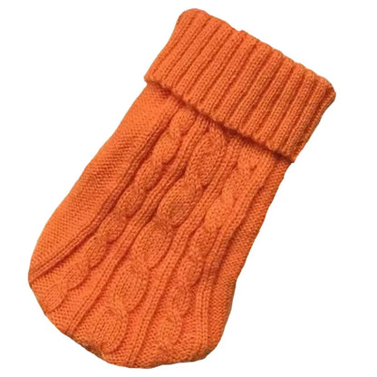 Dog Winter Clothes Knitted Pet Clothes for Small Medium Dogs Chihuahua Puppy Pet Sweater Yorkshire Pure Dog Sweater Ropa Perro