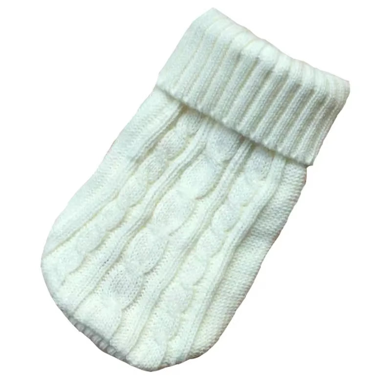 Dog Winter Clothes Knitted Pet Clothes for Small Medium Dogs Chihuahua Puppy Pet Sweater Yorkshire Pure Dog Sweater Ropa Perro
