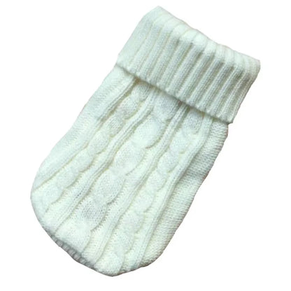 Dog Winter Clothes Knitted Pet Clothes for Small Medium Dogs Chihuahua Puppy Pet Sweater Yorkshire Pure Dog Sweater Ropa Perro