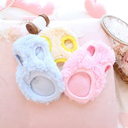 Newborn Cat Kitten Velvet Clothing Winter Warm Little Pet Sweater for Small Animals Bunny Pullovers Clothes Teacup Poodle XXXS